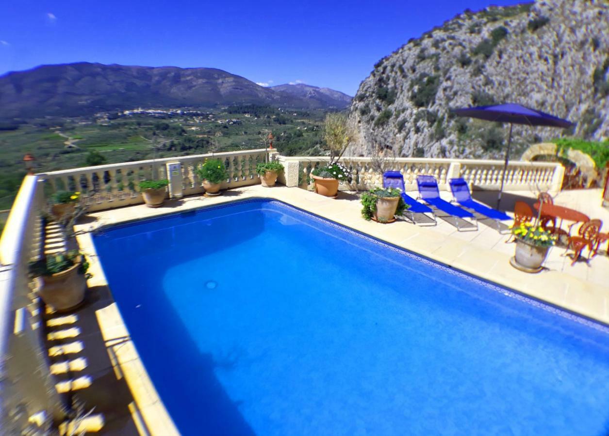 Villa Romana Mountainside Apartment In Alcalali, Jalon Valley Exterior photo